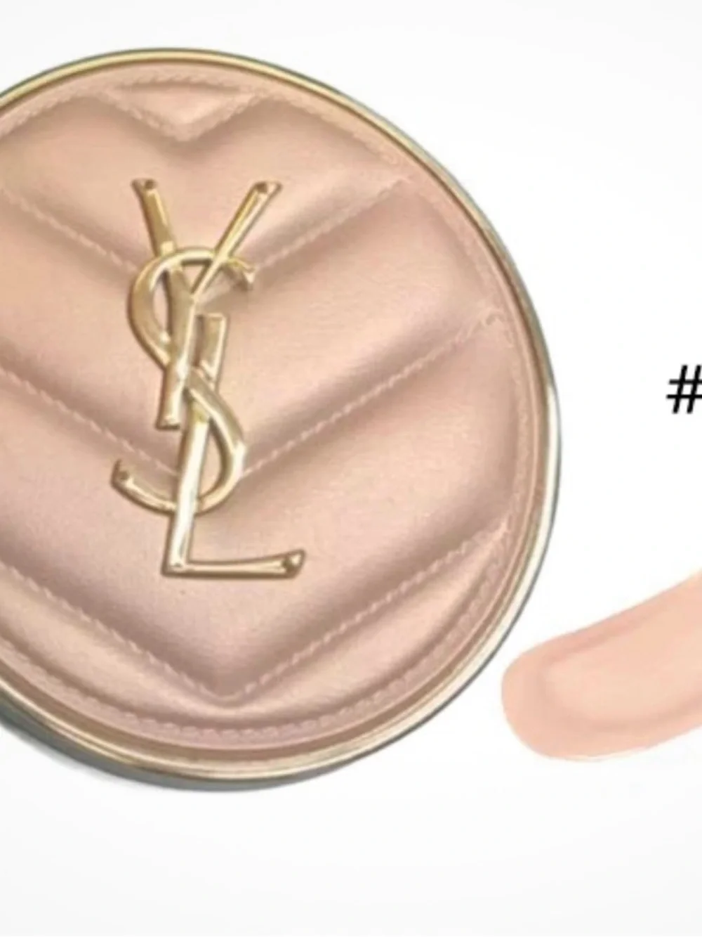 YSL Cushion Foundation TOUCHE ÉCLAT Glow Pact Mesh Shade B20 Ivory SPF 50